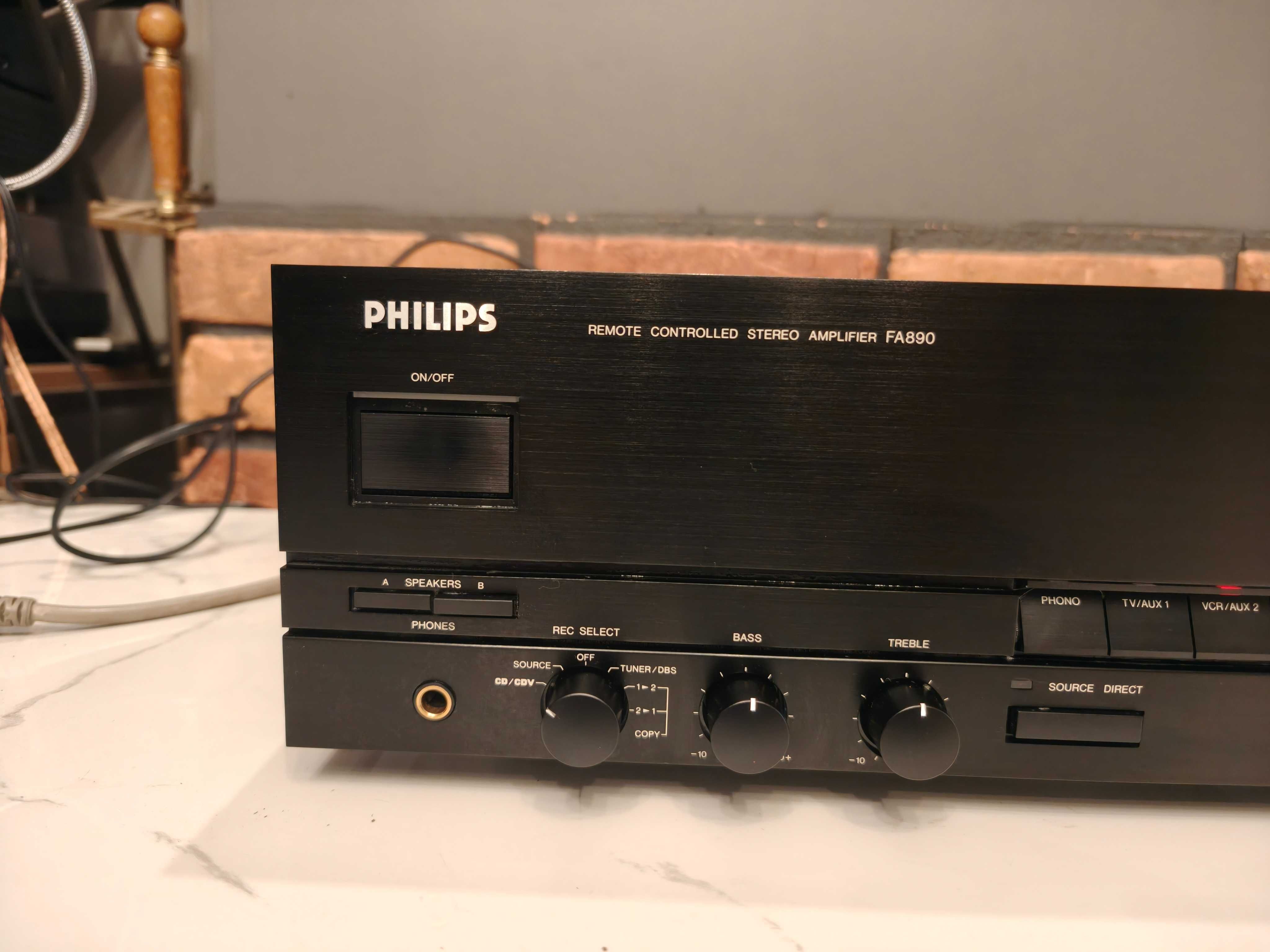 PHILIPS FA-890 ! Znakomity wzmacniacz STEREO !