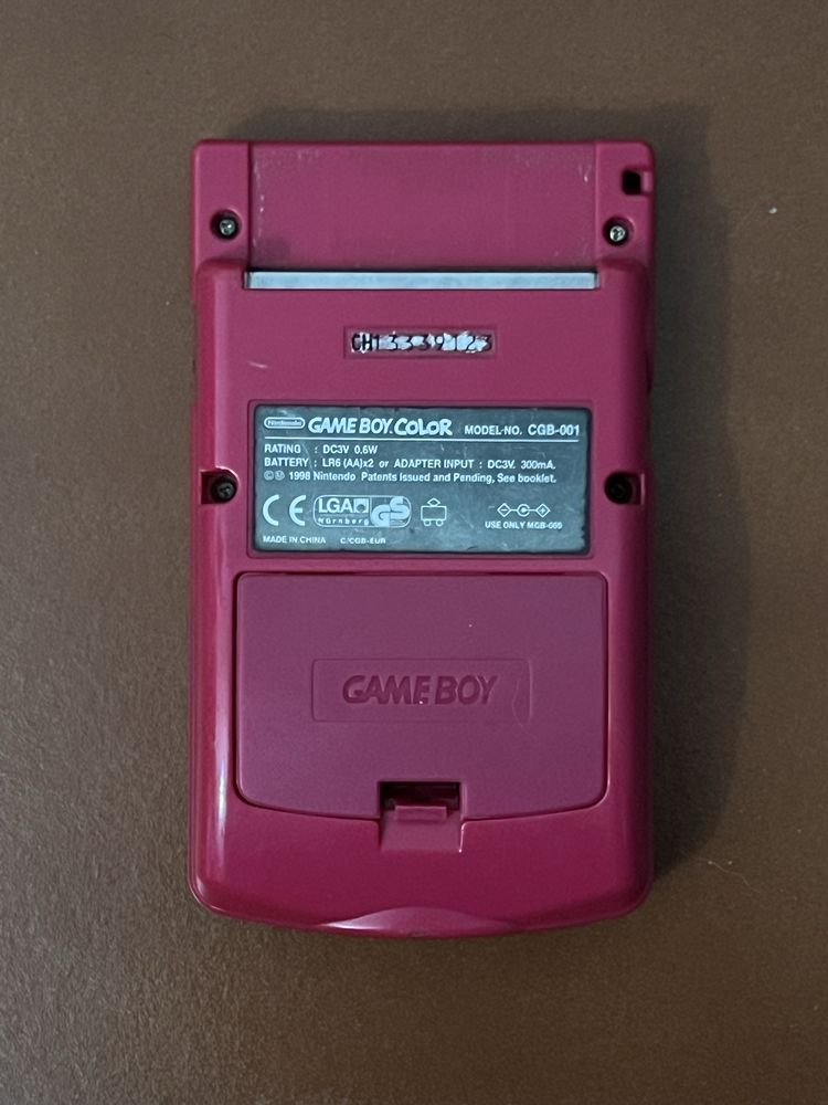 Gameboy color vermelho/azul