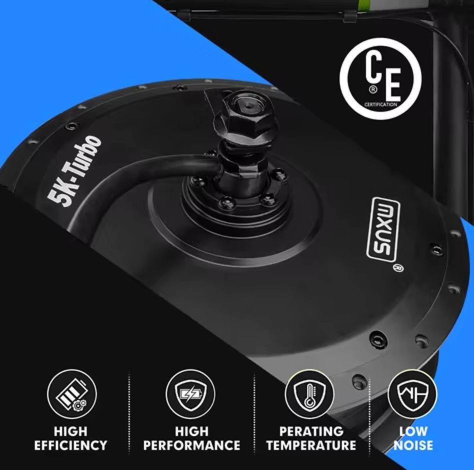 Мотор-колёса Mxus 1500W, 3000W, 5000W с напряжением от 48 вольт до 72
