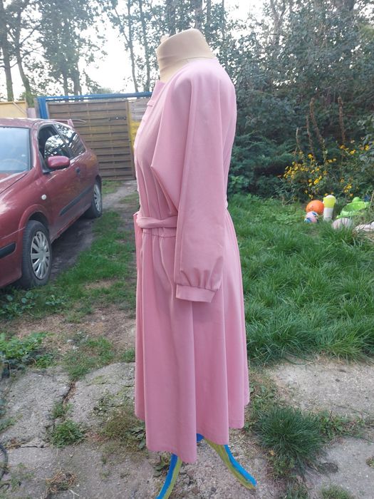 Stara sukienka damska unikatowa rozmiar M/L z czasów PRL