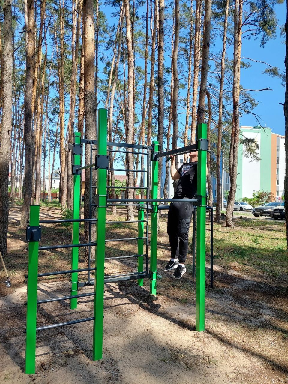 Уличный спортивный комплекс тренажеров линейка XL-3-2