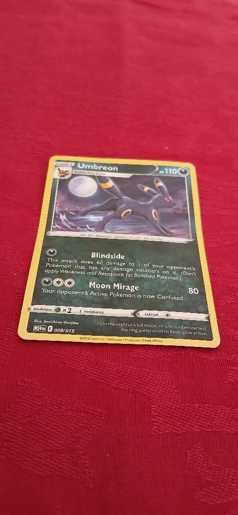 Carta Umbreon -McDonald's 2025