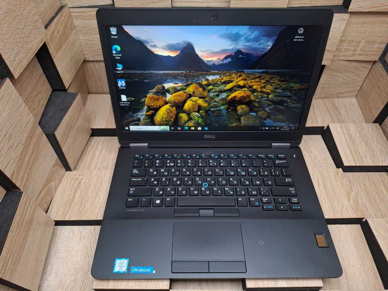 №5306 Ноутбук Dell Latitude E7470 14" FHD IPS/i7-6600U/SSD256Gb/8Gb