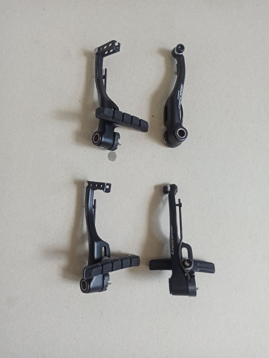 Zestaw hamulce Shimano Deore P+T V-breake br-t610