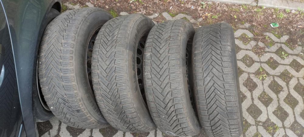 Koła VW 5x112 opony zimowe 205/60r16