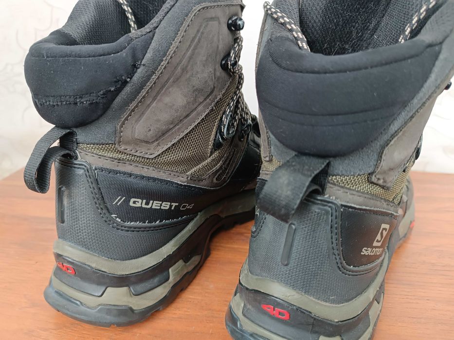 Trekking Ботинки Salomon 4 D Quest Gore Tex 44 размер 28 см Vietnam