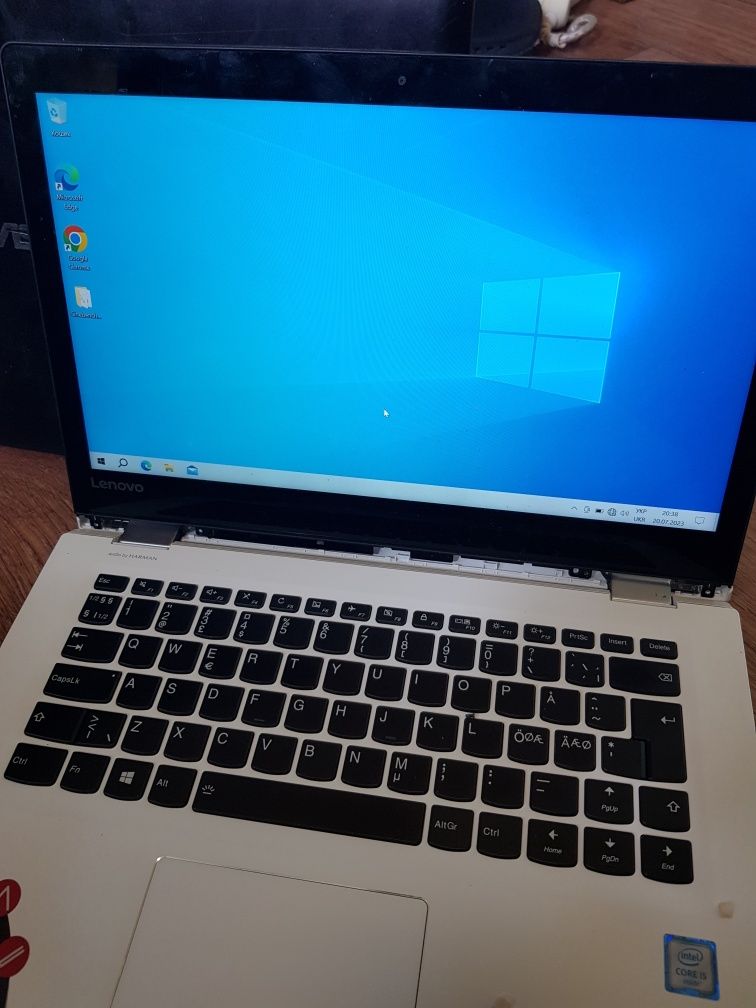 Матриця+сенсор Lenovo yoga 510 14isk NV140FHM-N41