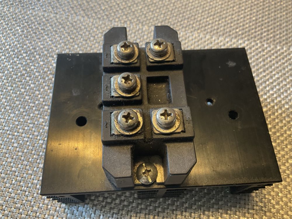 prostownik, 3-fazowy, NELL, MTP7508 z radiatorem, 75 A, 800 V