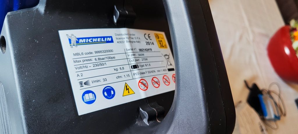 Compressor de ar Michelin