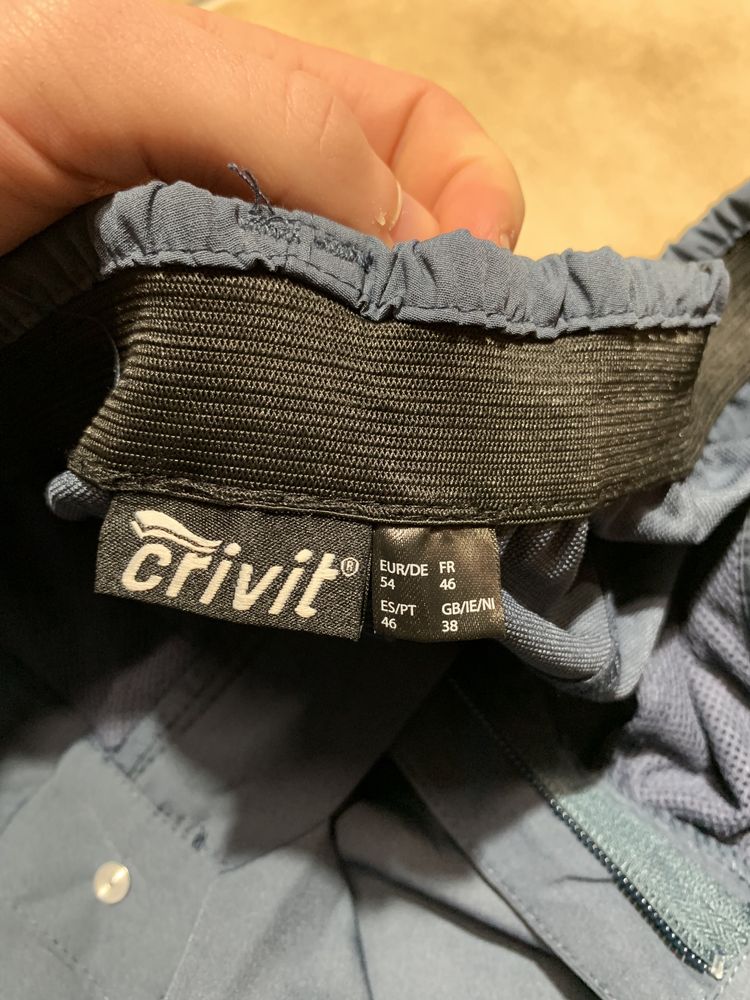 Трекінгові штани Crivit туристичні чоловічі плотні з кишенюкою похід