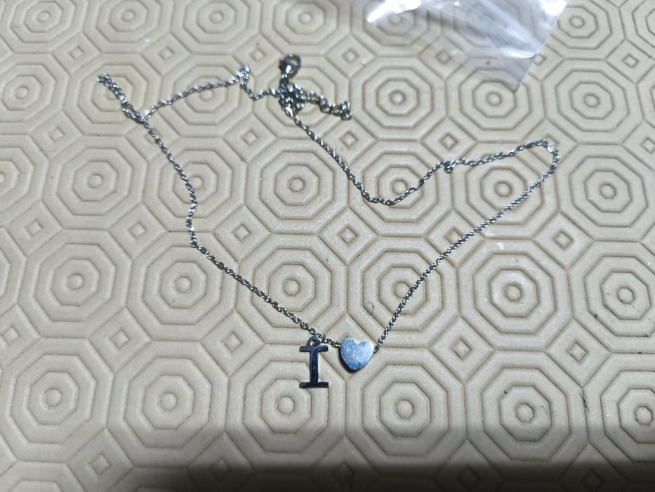 Colar pingente I Love