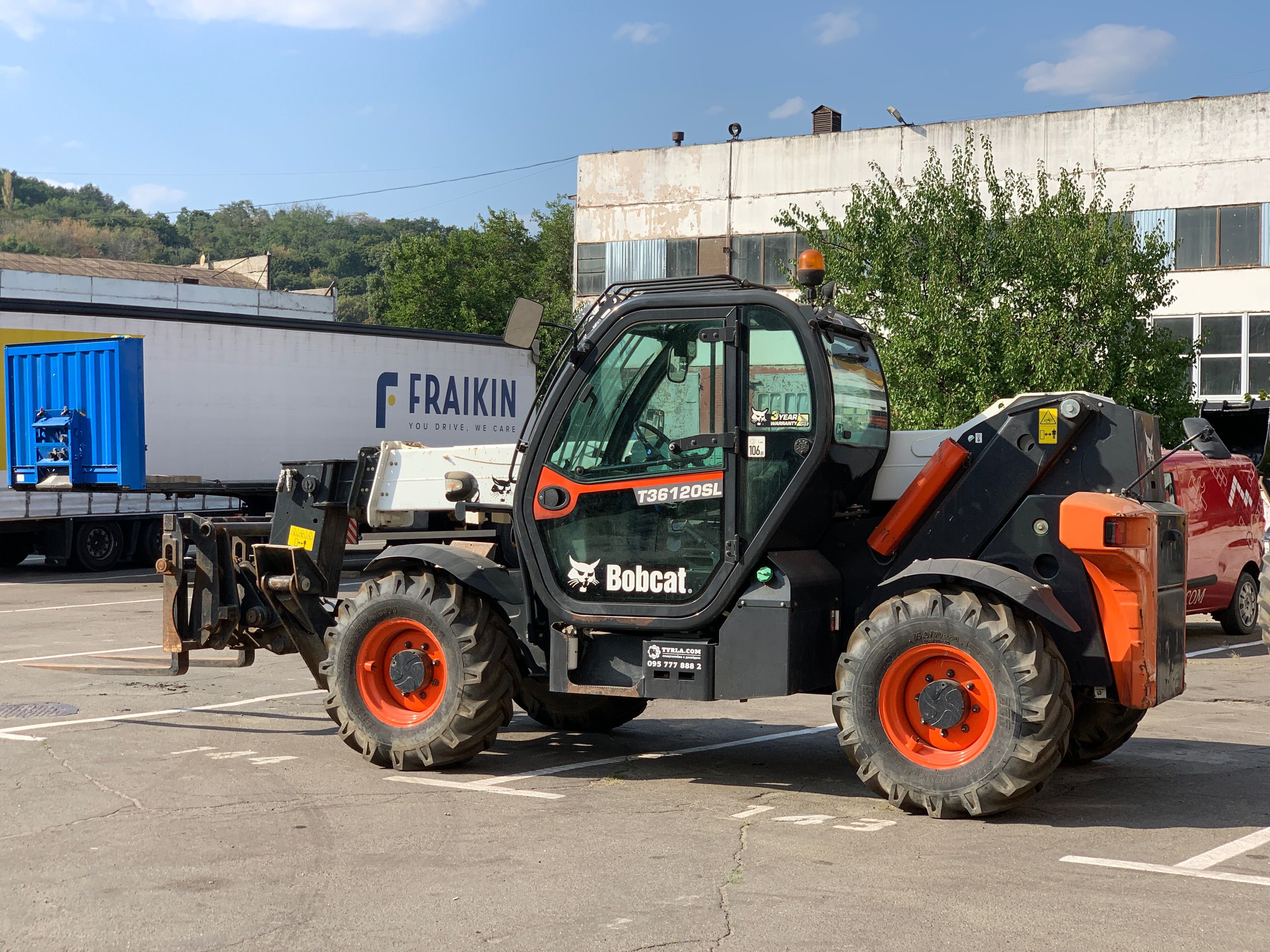 Телескопічний навантажувач BOBCAT T36120SL Телескопический погрузчик