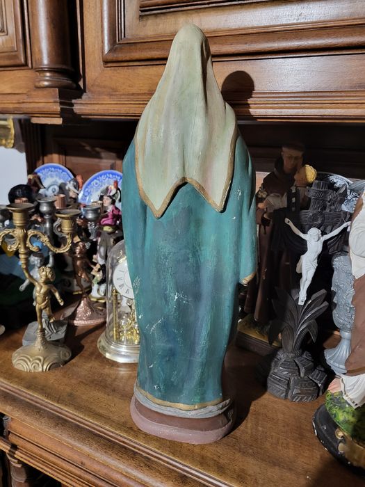 Stara figura Maryja Bolesna Matka Boża Serce Przebite