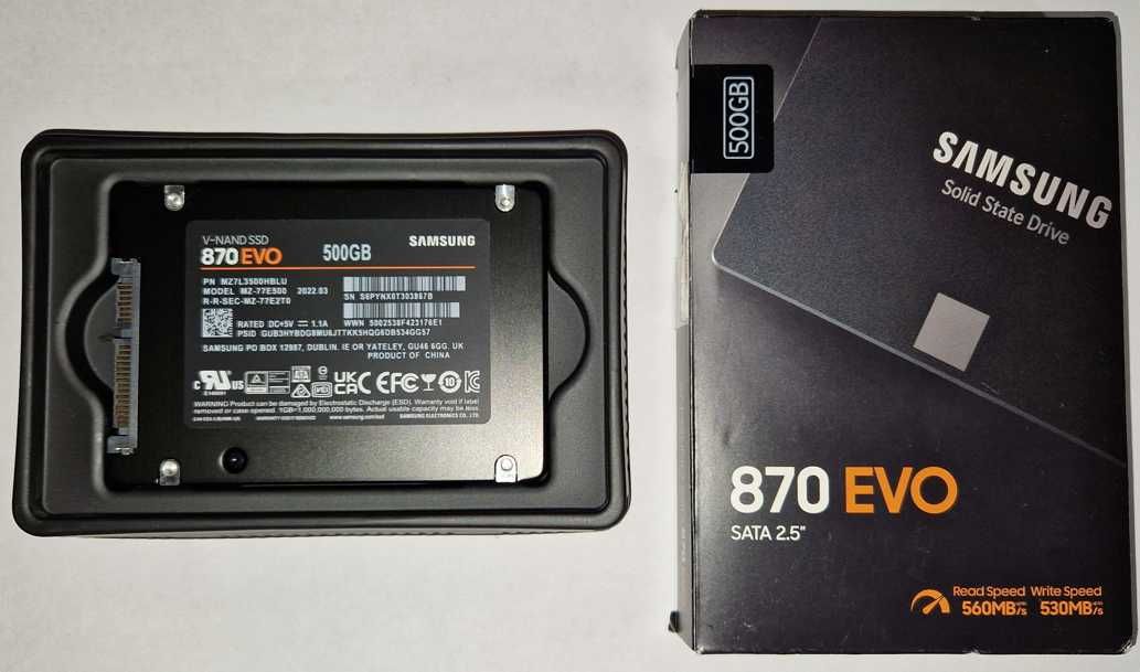 SSD Samsung 870 EVO 500 GB