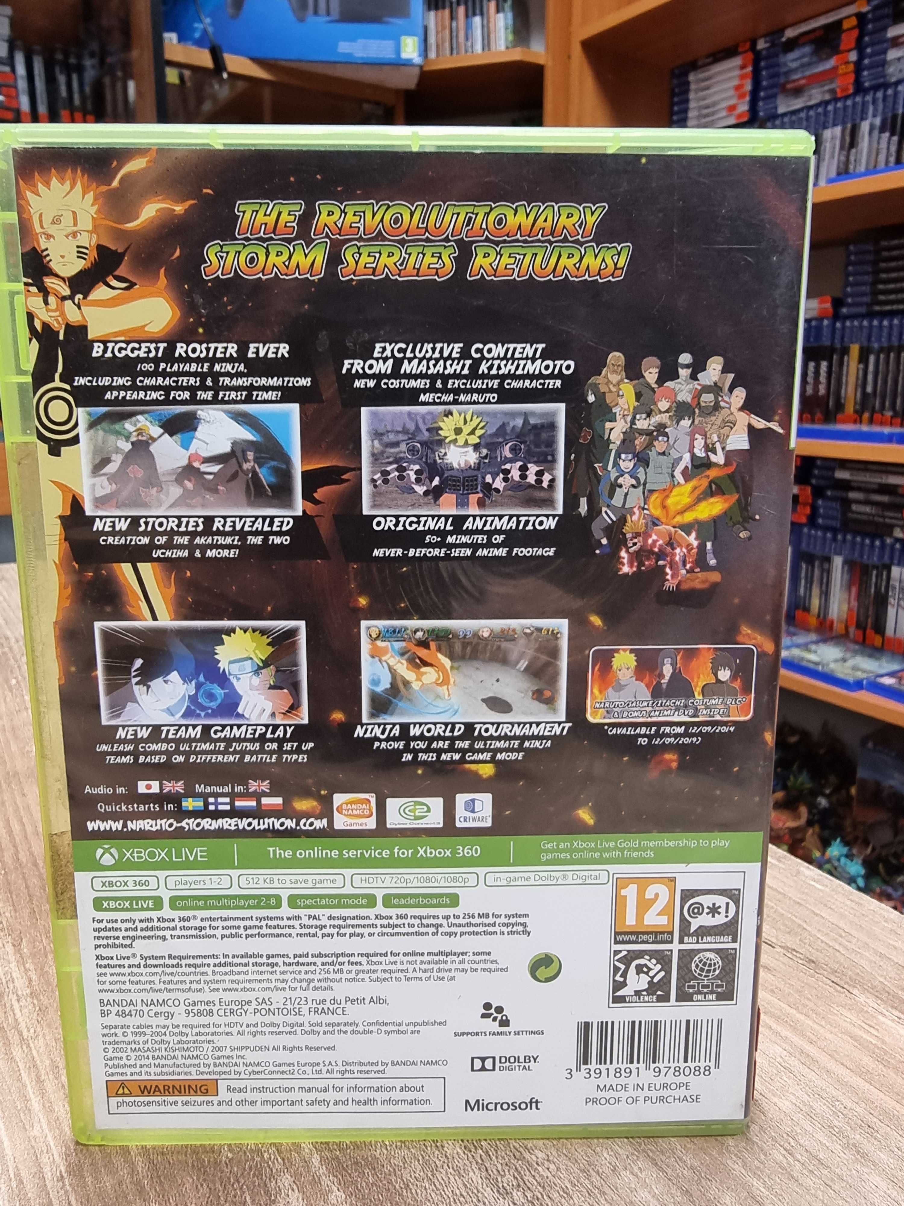 Naruto Shippuden: Ultimate Ninja Storm Revolution XBOX 360