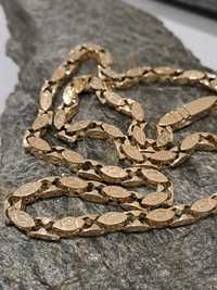 Złoty łańcuszek Cartier 60 cm 57 g 585 Nowy