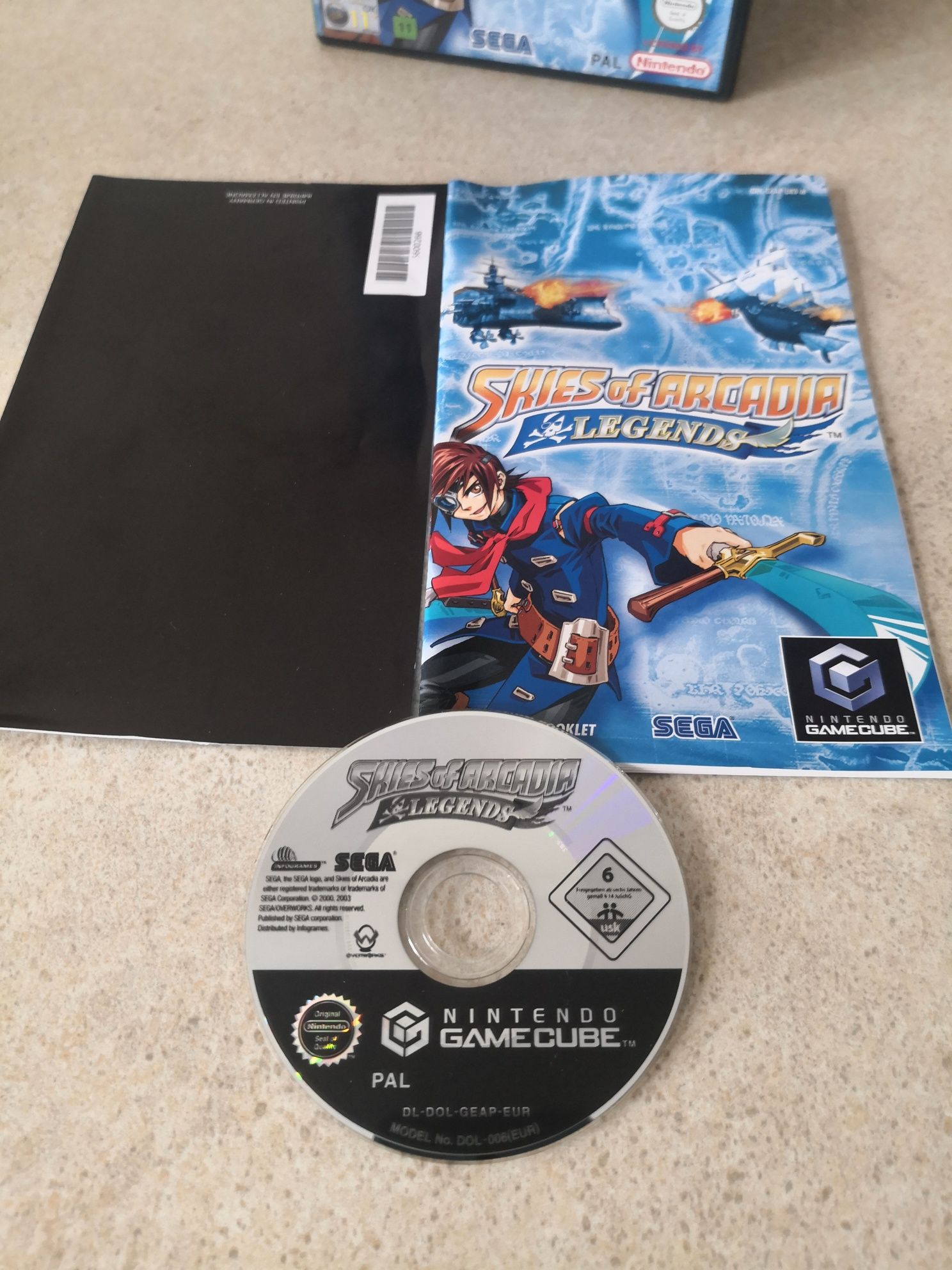 Skies of Arcadia Legends Nintendo Gamecube komplet angielski