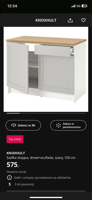 Szafka Ikea Knoxhult