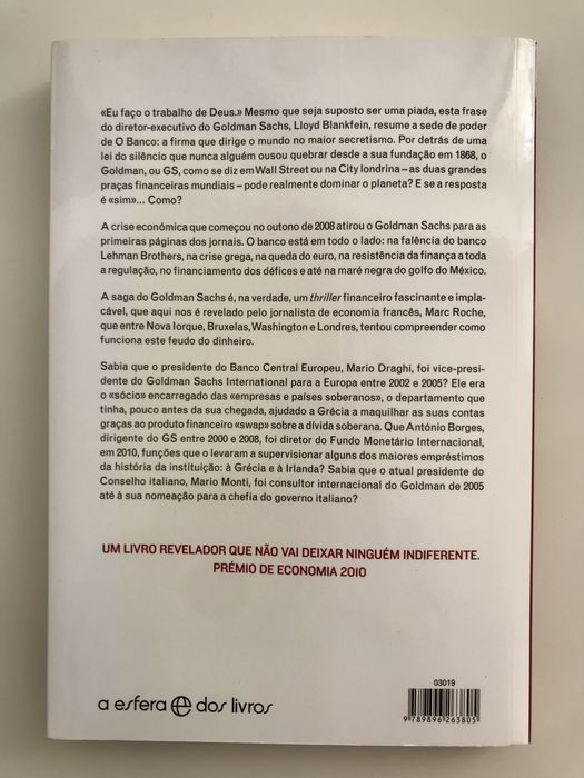 O Banco - Como o Goldman Sachs dirige o mundo