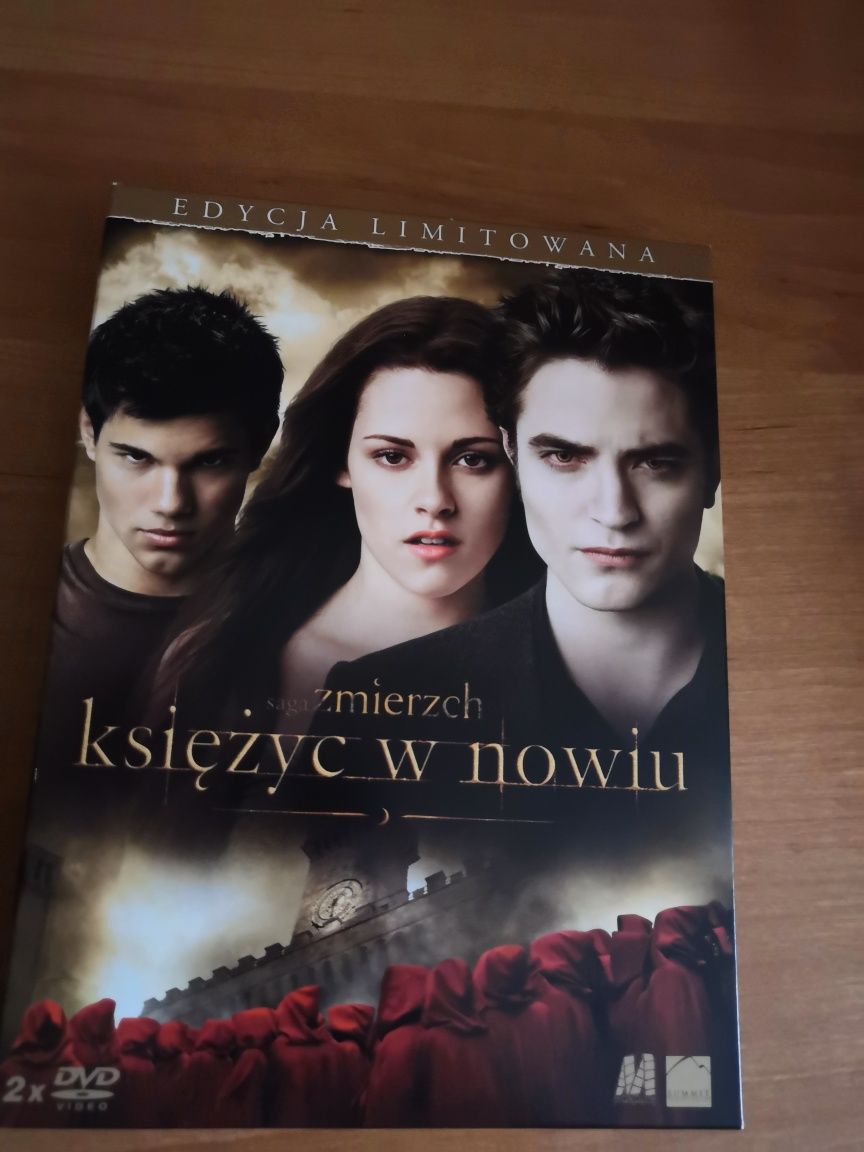 Zmierzch Księżyc w nowiu Edycja limitowana + plakat - 2 plyty dvd