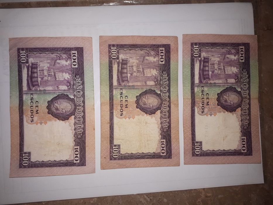 Notas de 100 escudos