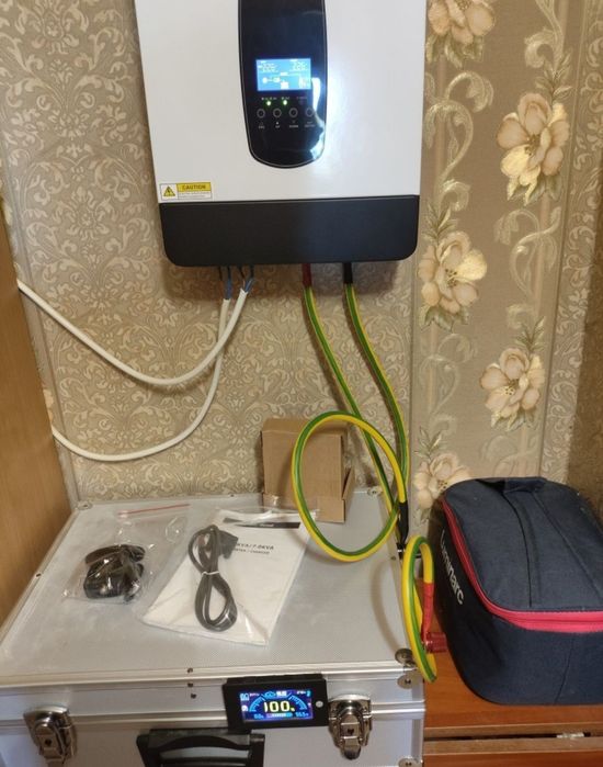 Інвертори чистий синус, BMS , АВР, lifepo4 аккум, безперебійники нові