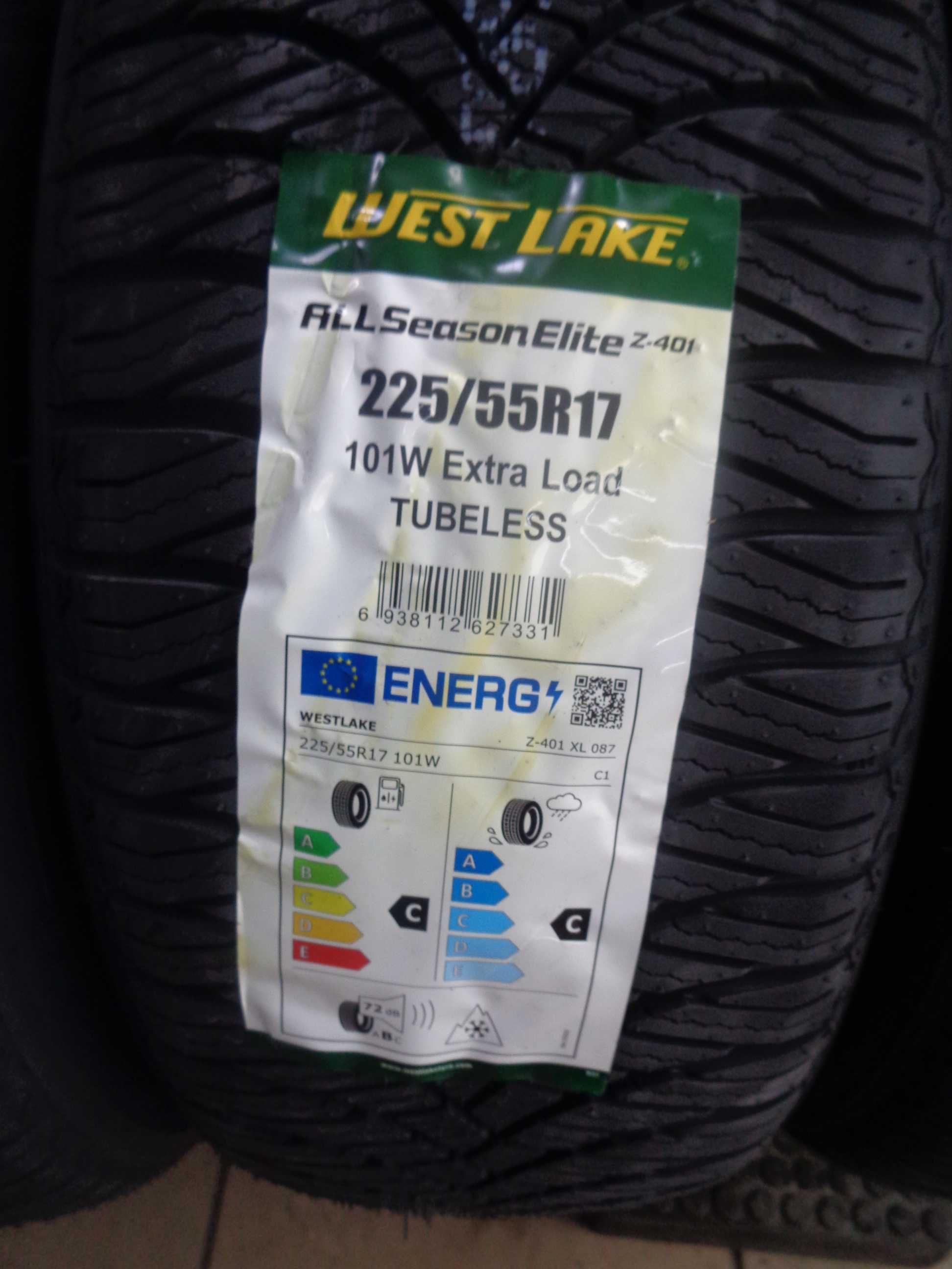 Nowe 225/55R17 WEST LAKE Z-401 All Season , XL ,Opony Całoroczne ANDAR