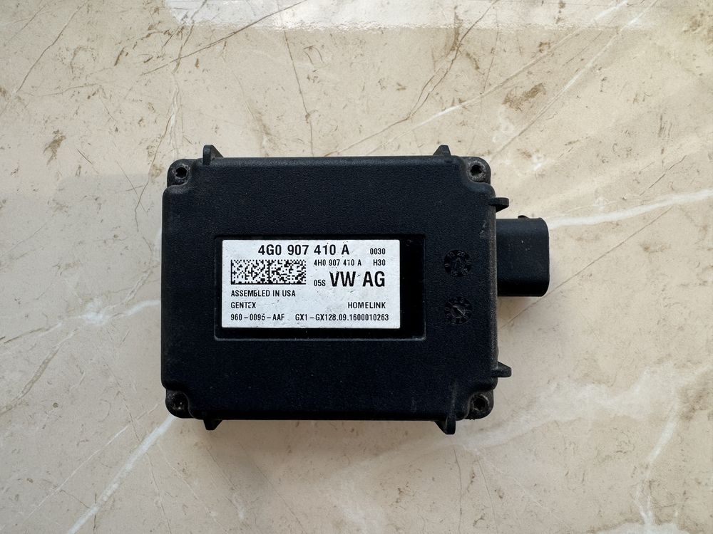 Homelink Audi A4/A5/A6/A7/A8.  4G0907410A Original Audi