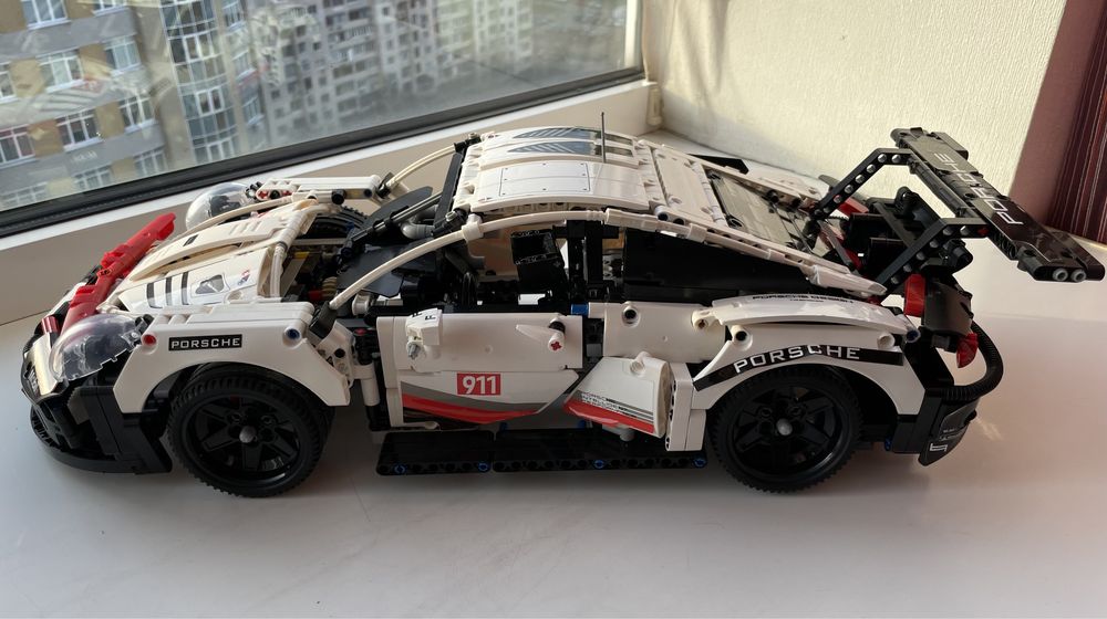 Лего гоночная машина порш Lego technic porsche