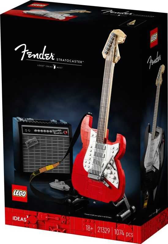 Новий Lego 21329 Ideas Fender Stratocaster + 68 Princeton Reverb