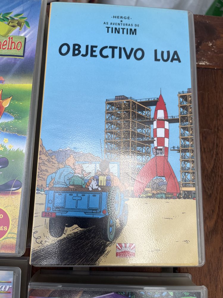 Cassetes VHS antigas