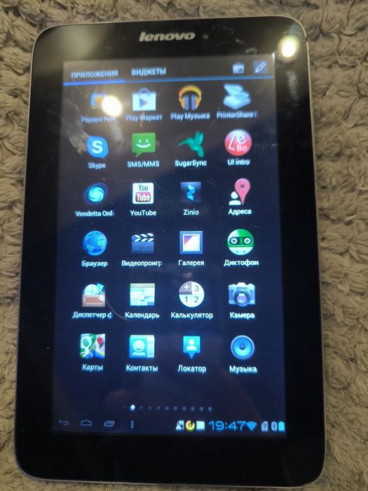 Планшет Леново таб а 2