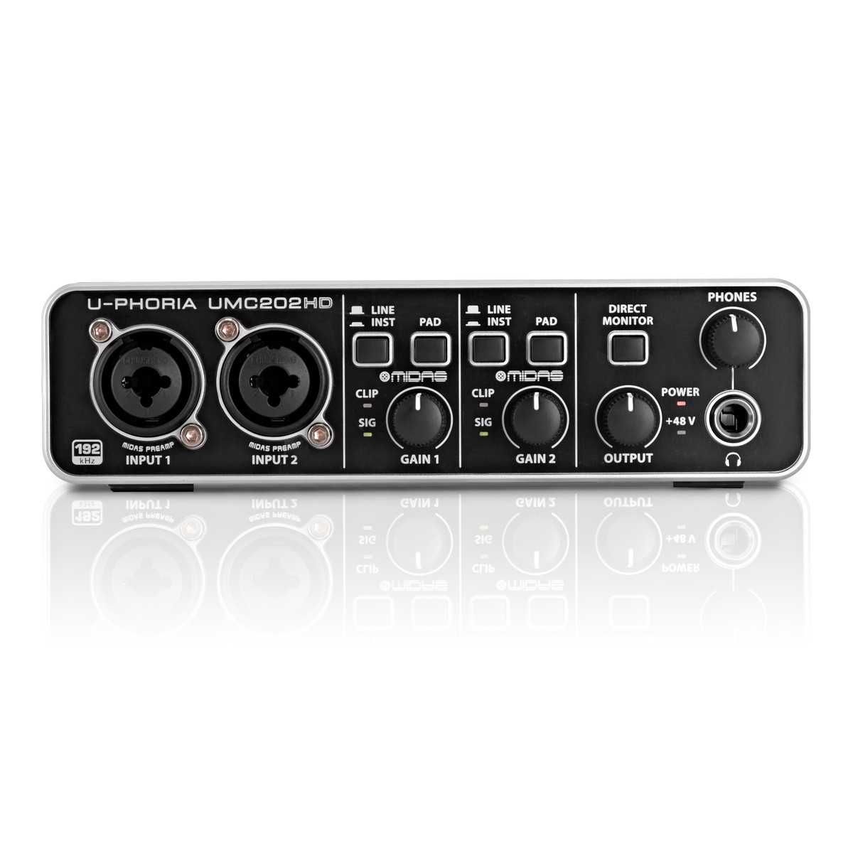 Behringer U-PHORIA UMC202HD USB Audio interface