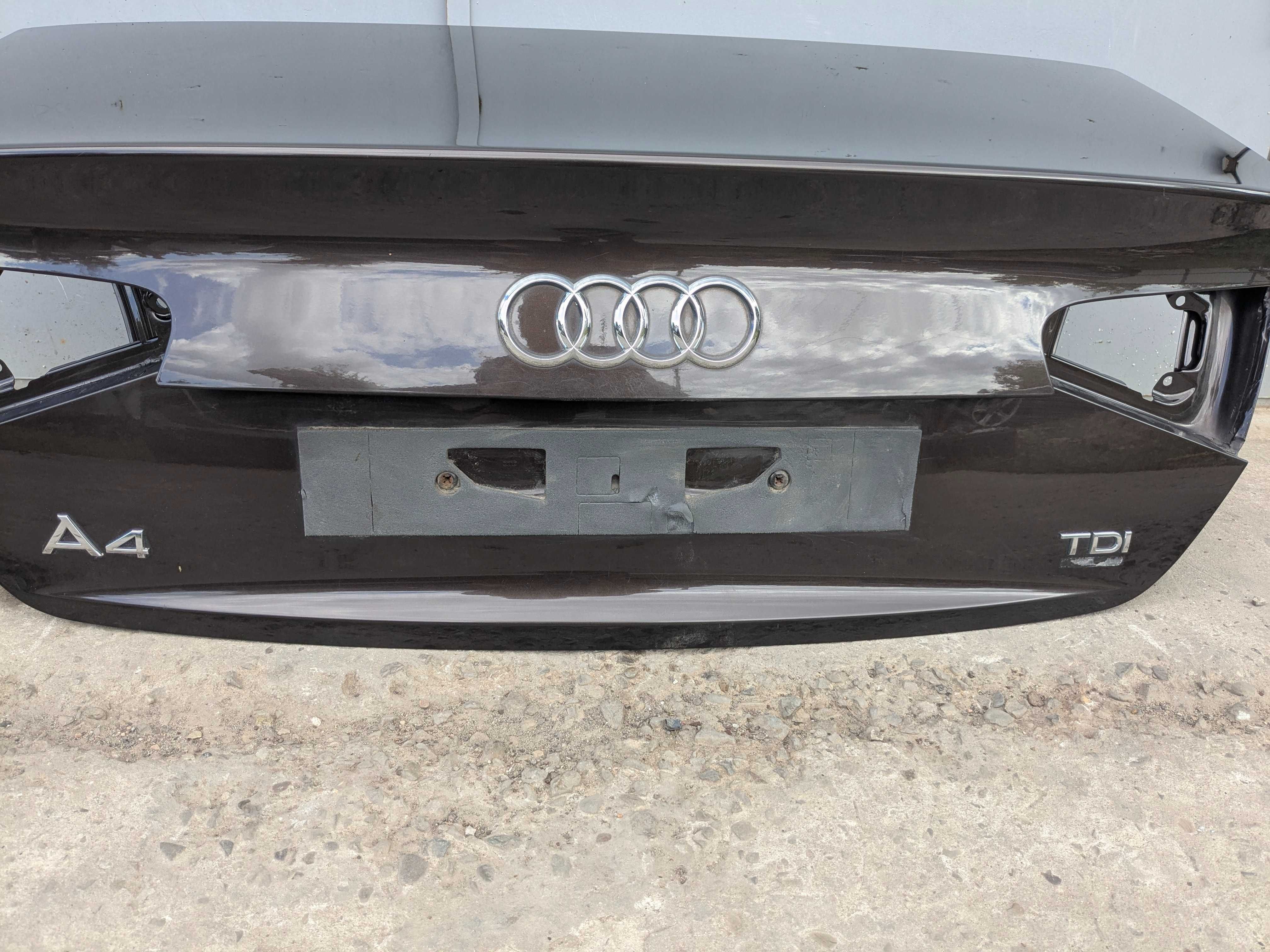 Кришка Багажника Audi A4 B8 12-16р. Рестайлинг LZ8W Ауді А4Б8 Оригинал