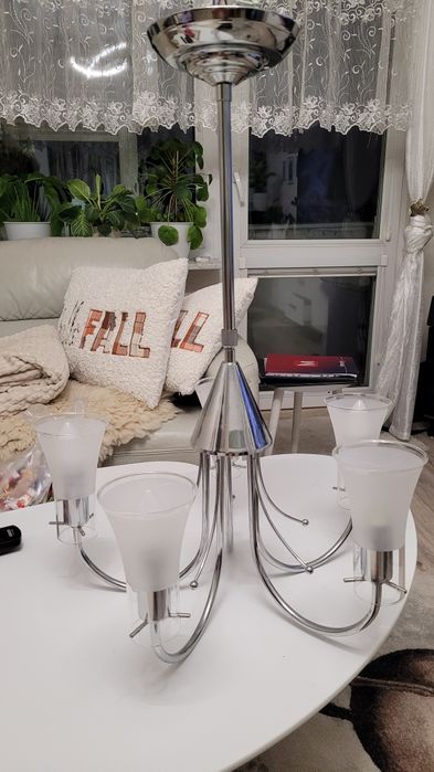 Lampa wisząca 5 żarowek