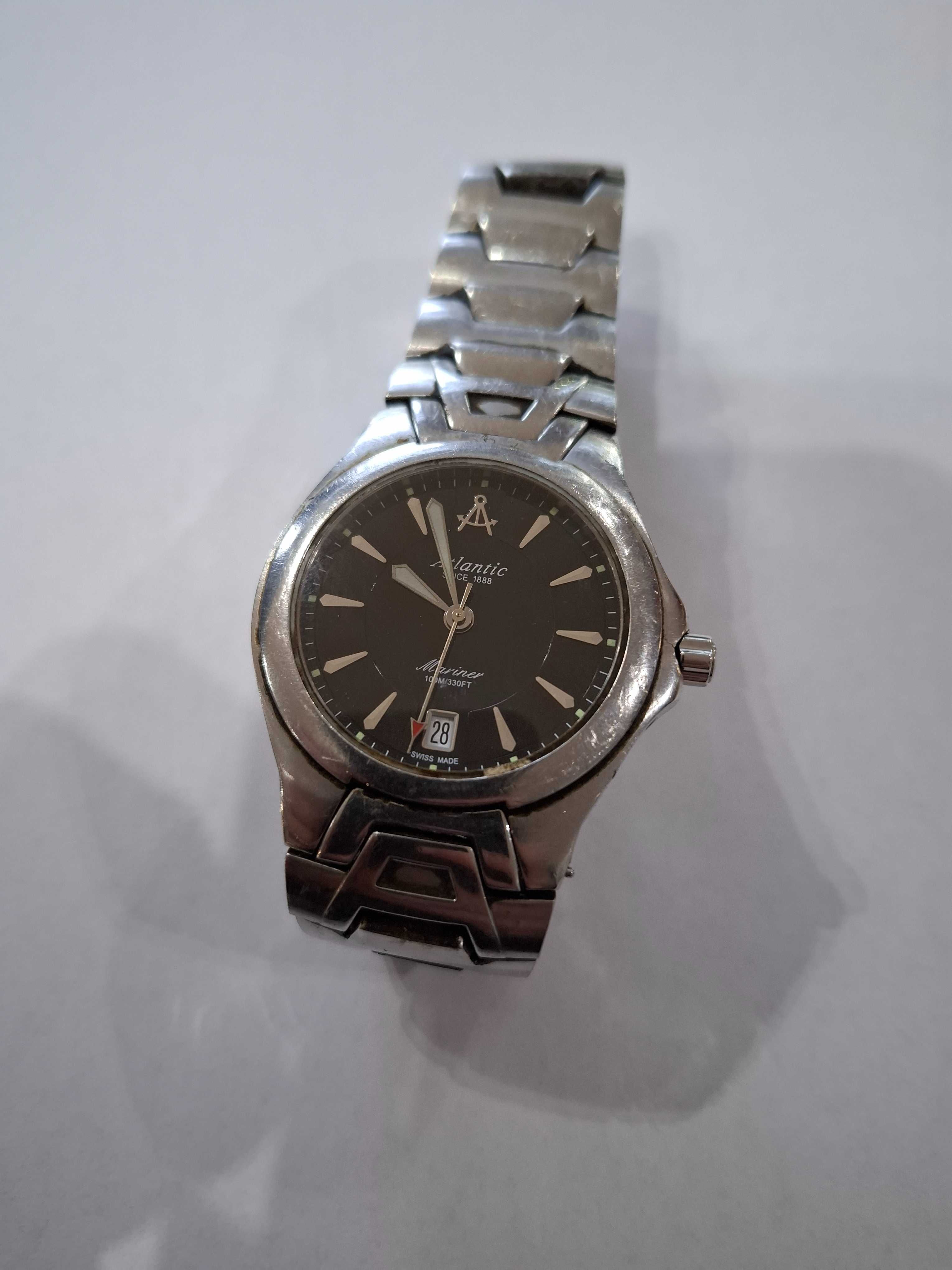 Zegarek męski Atlantic Mariner 8036 srebrny bransoleta