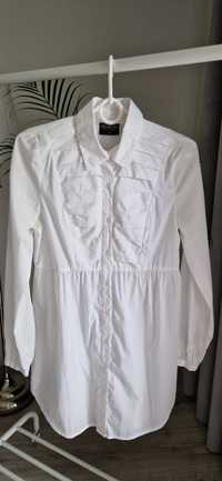 Biała koszula sukienka Soaked in Luxury rozmiar XS