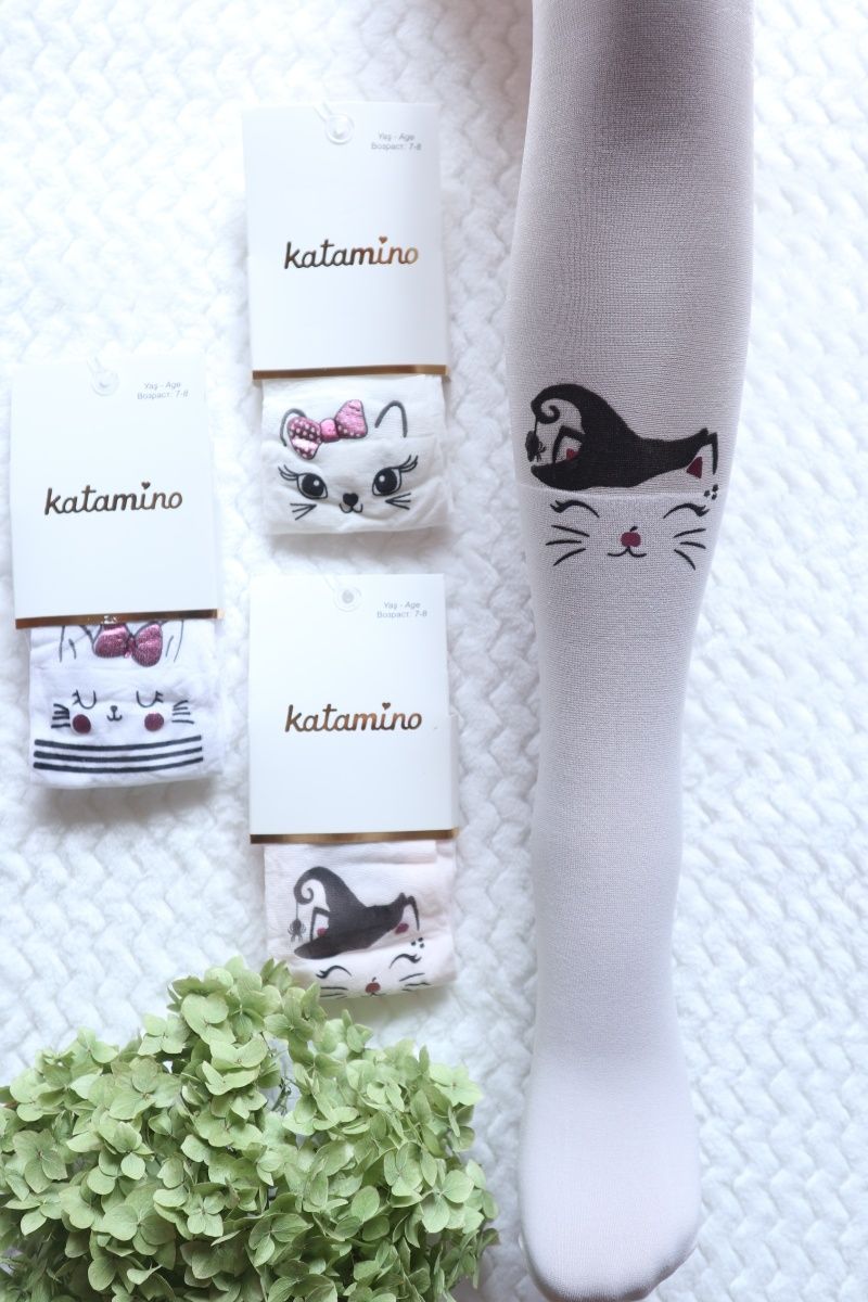 Стильні капронові колготи Katamino
