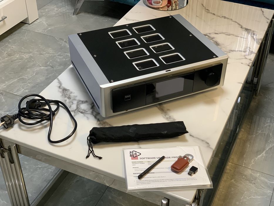 Audiofilski Wzmacniacz NAD M32 + Bluos2i DAC BT STREAMER SKLEP 22000zł