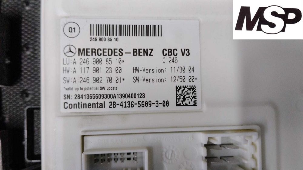 Kit Conjunto Imobilização Mercedes W246