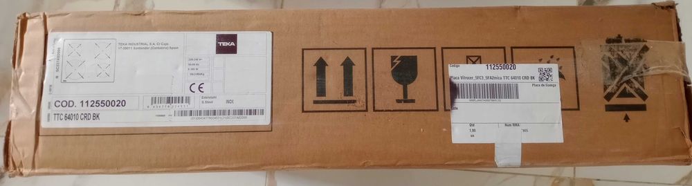 PLACA VITROCERÂMICA TEKA TTC 64010 CRD BK EASY