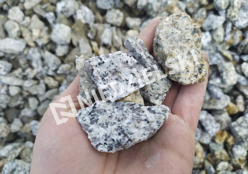 Mieszanka granitowa frakcja 31,5-63, tłuczeń, kruszywo grantiowe