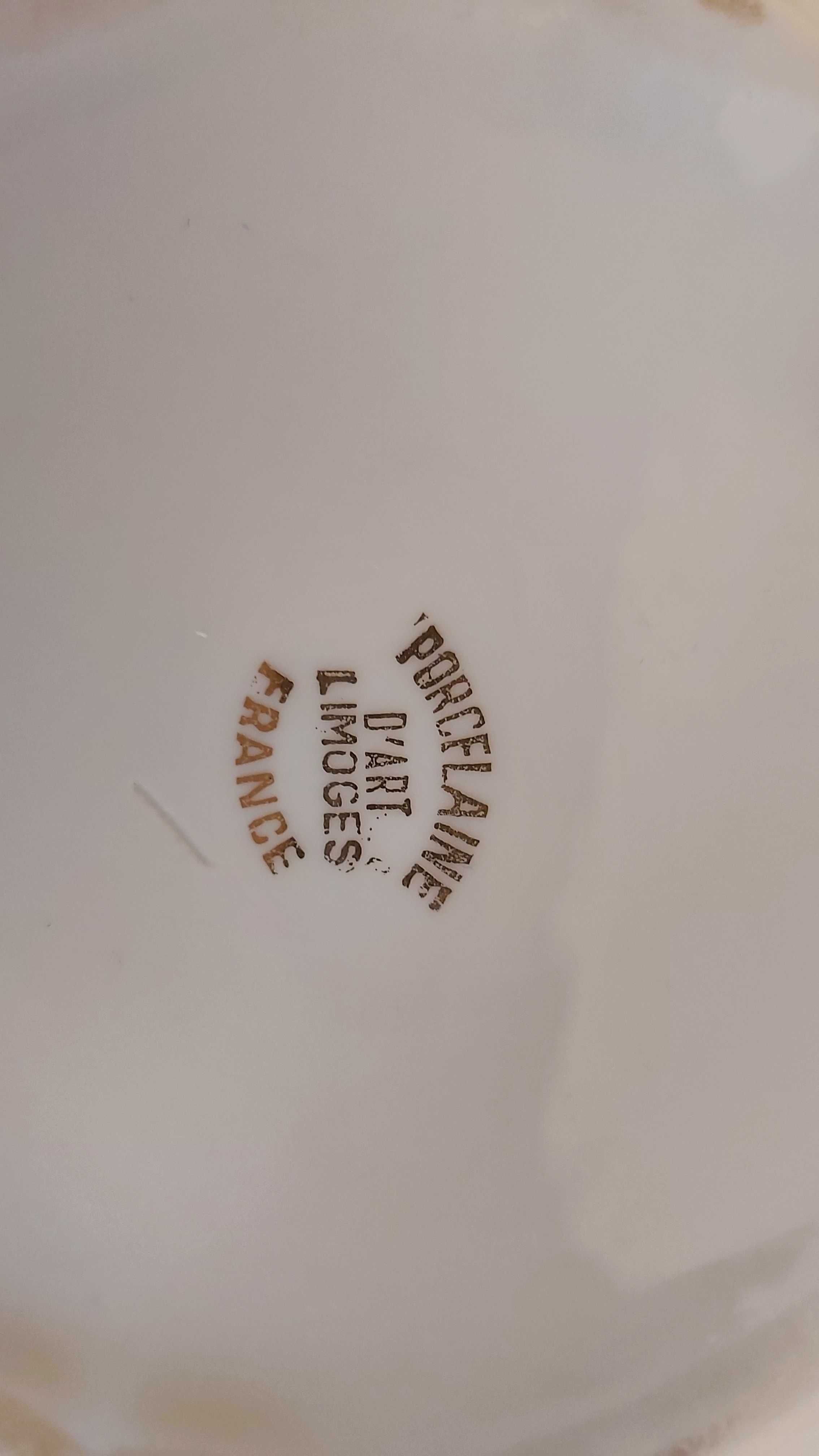 Komplet 2 pięknych szkatułek, porcelana Limoges, z widokiem Lourdes