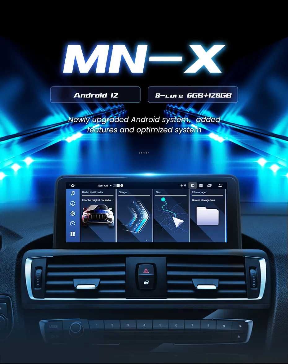 *(NOVO) Auto Rádio GPS ANDROID BMW E60, E61, E90, E91 (Série 3 e 5)