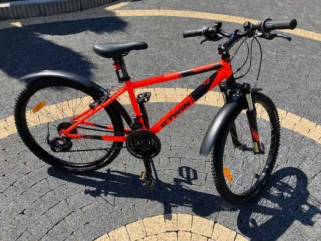 Rower  BTWIN MTB ROCKRIDER 5      24""