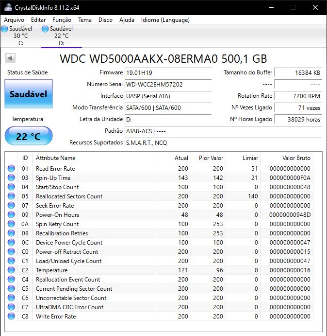Westen Digital 500GB disco WD5000AAKX