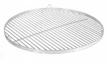 RUSZT CHROMOWANY 60 70 80cm okrągły wiszący grillowy na trójnóg