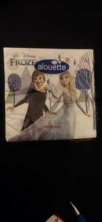 Nowe serwetki Disney Frozen 25x25 3 warstwy 20 szt