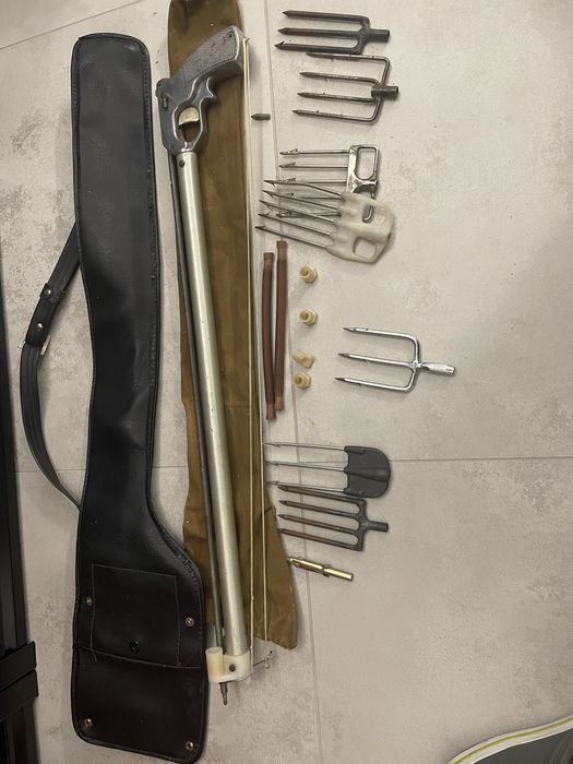 Kusza do połowu gumówka + groty