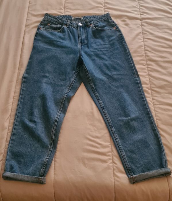 Calças mom fit 38